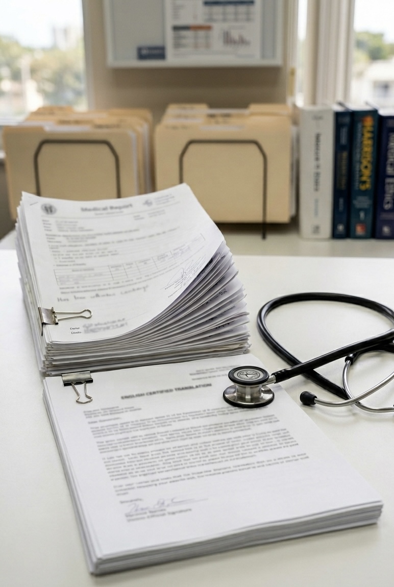 West Palm Beach certified medical translation service for patient records, vaccination histories, and doctor letters
