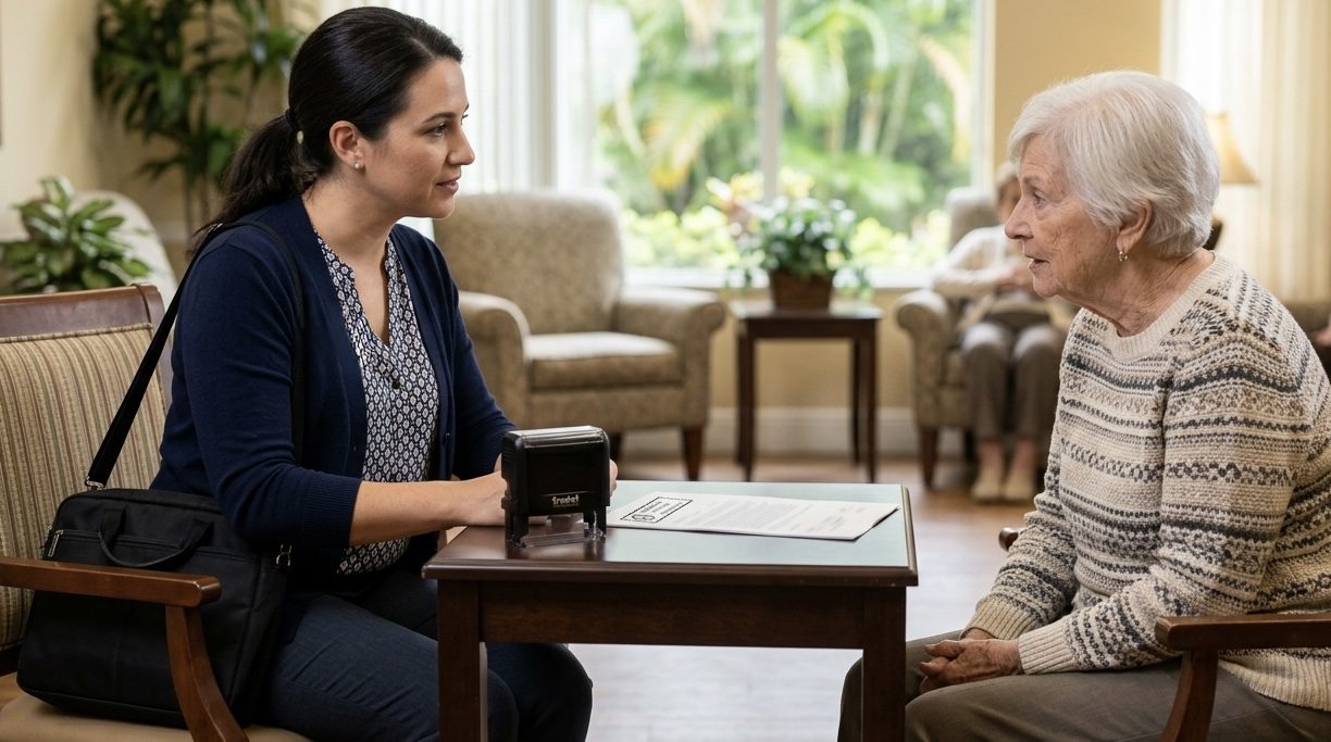 Mobile Notary vs. Office Notary in West Palm Beach — Which One Do You Need?